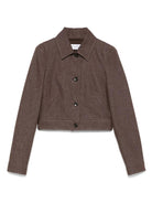 CARP JACKET COTTON Max Mara BROWN 40