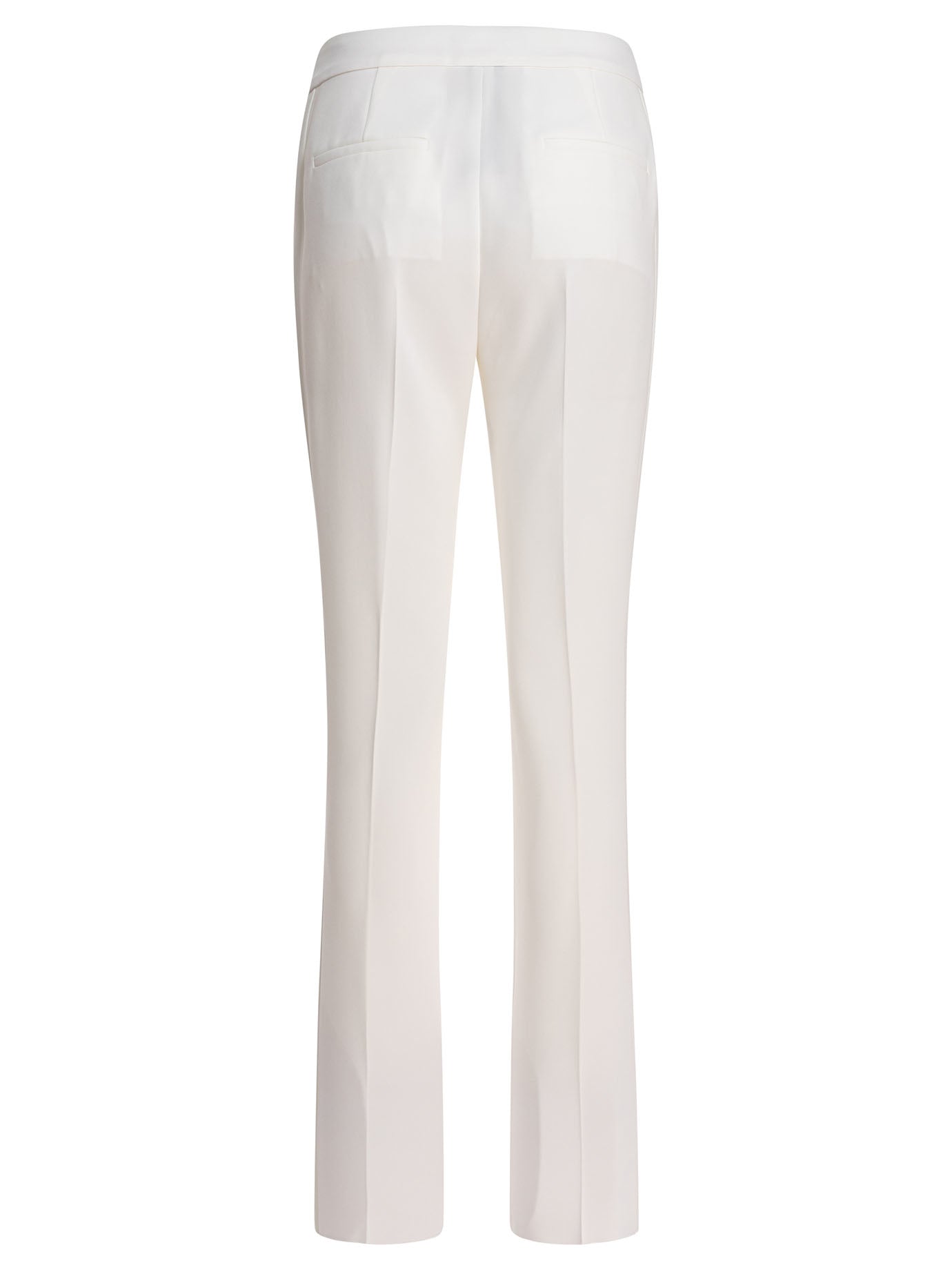 TRIACETATE WHITE TROUSERS MAX MARA PIANOFORTE