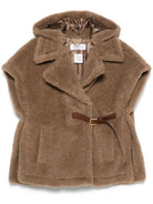 CAPE VEST IN TEDDY Max Mara BEIGE S-M