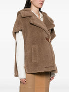 CAPE VEST IN TEDDY Max Mara
