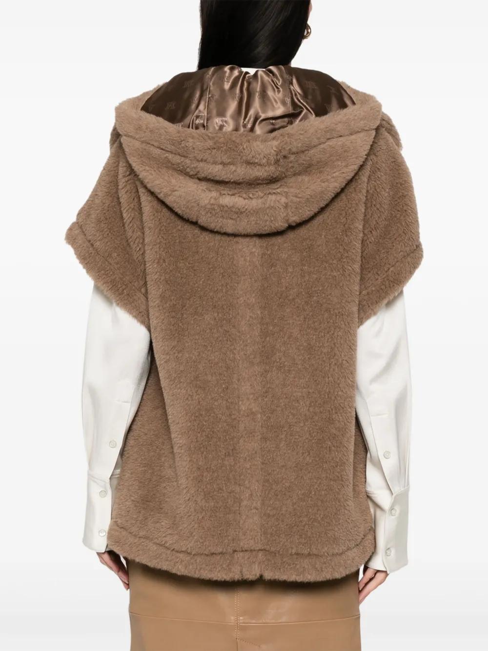 CAPE VEST IN TEDDY Max Mara