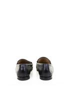 BLACK LEATHER MOCCASIN BARRET