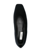 MINIMALIST VELVET BALLERINAS TOTEME