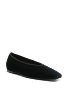 MINIMALIST VELVET BALLERINAS TOTEME