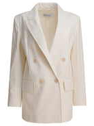 WHITE ELASTANE JACKET Max Mara WHITE 40
