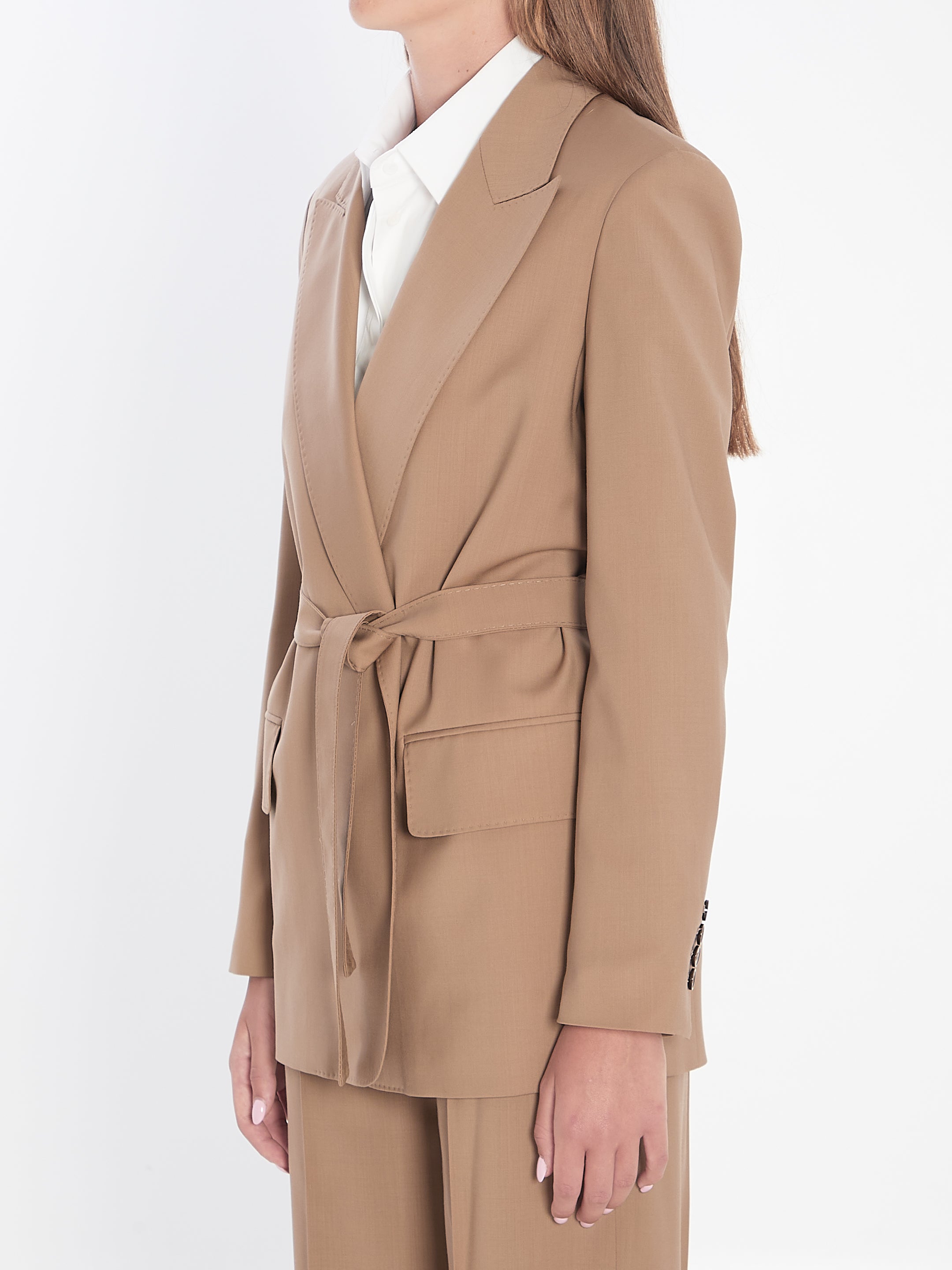 BLAZER IN WOOL CANVAS Max Mara