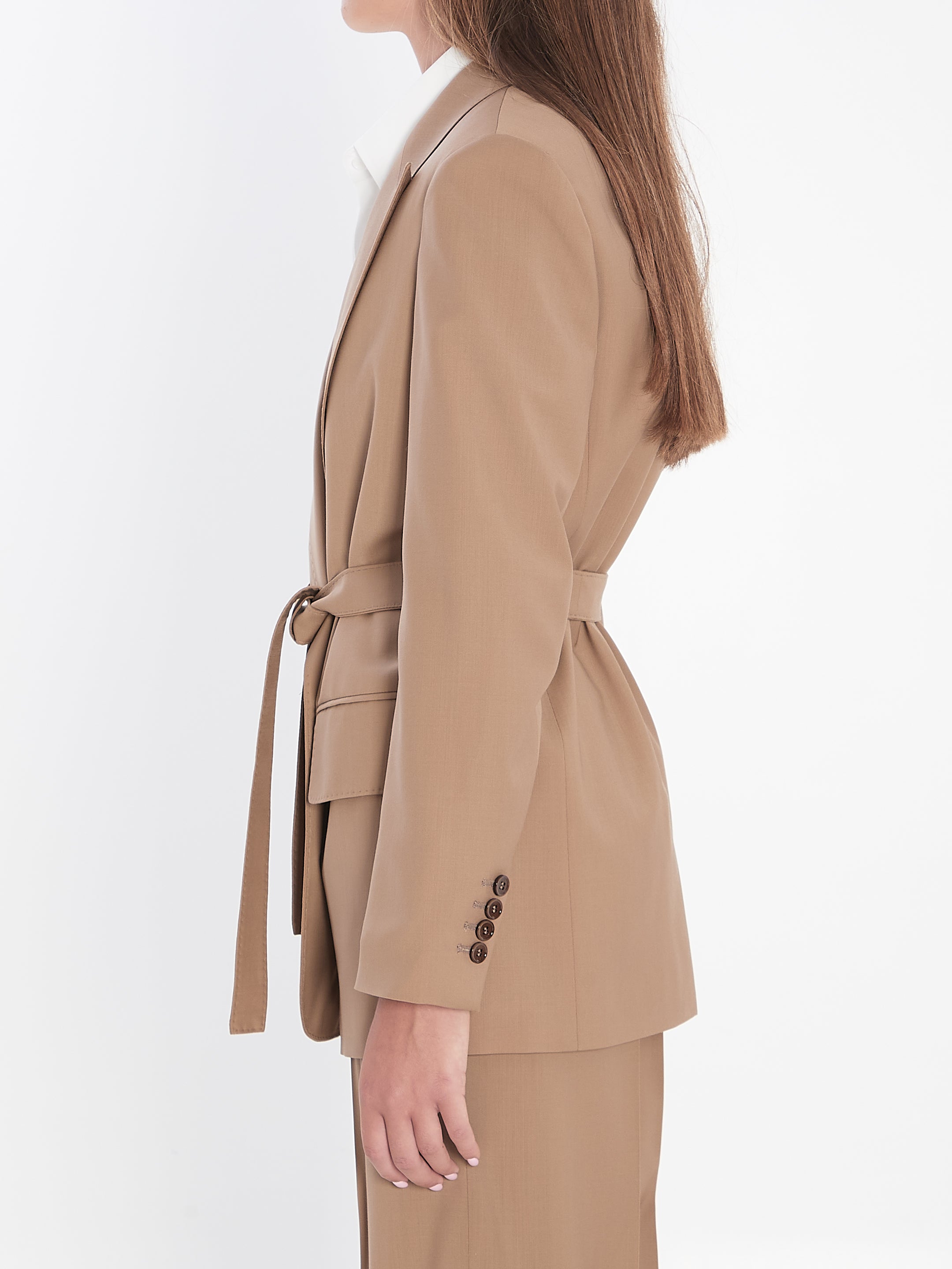 BLAZER IN WOOL CANVAS Max Mara