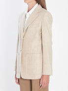 SINGLE-BREASTED BLAZER IN SHETLAND Max Mara