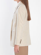 SINGLE-BREASTED BLAZER IN SHETLAND Max Mara