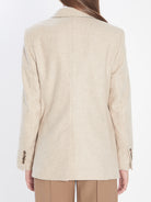 SINGLE-BREASTED BLAZER IN SHETLAND Max Mara