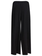 BLACK ELASTANE TROUSERS Max Mara