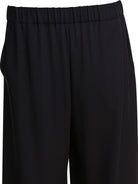 BLACK ELASTANE TROUSERS Max Mara