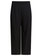 BLACK ELASTANE TROUSERS Max Mara BLACK 44