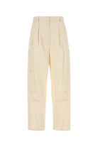 IVORY COTTON DUOMO PANT Max Mara WHITE 38