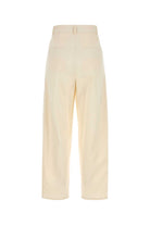 IVORY COTTON DUOMO PANT Max Mara