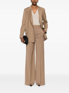 HIGH-WAIST TROUSERS IN VIRGIN WOOL Max Mara