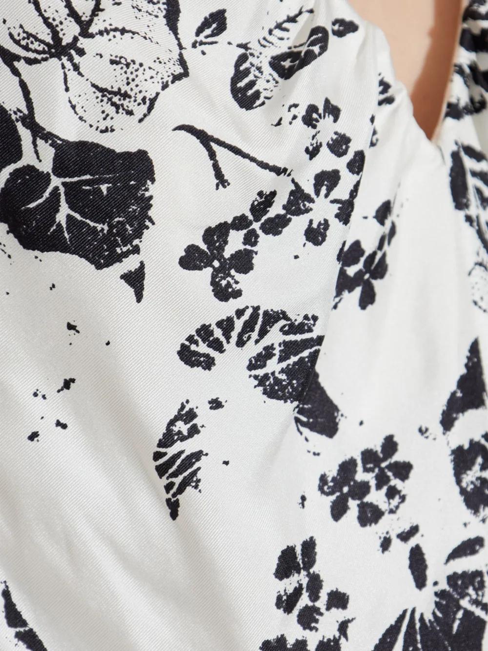 FLORAL PRINT BUSTIER TOP Max Mara