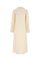 CREAM STRETCH SILK OSSOLA DRESS Max Mara