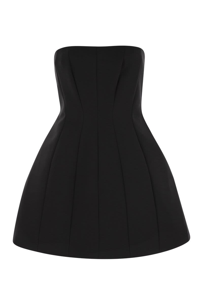 BETEL - SABLé BUSTIER DRESS Max Mara BLACK 42