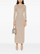 BRACCO - VISCOSE AND LUREX SLIM DRESS Max Mara