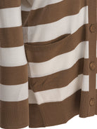 BROWN WOOL KNITWEAR Max Mara