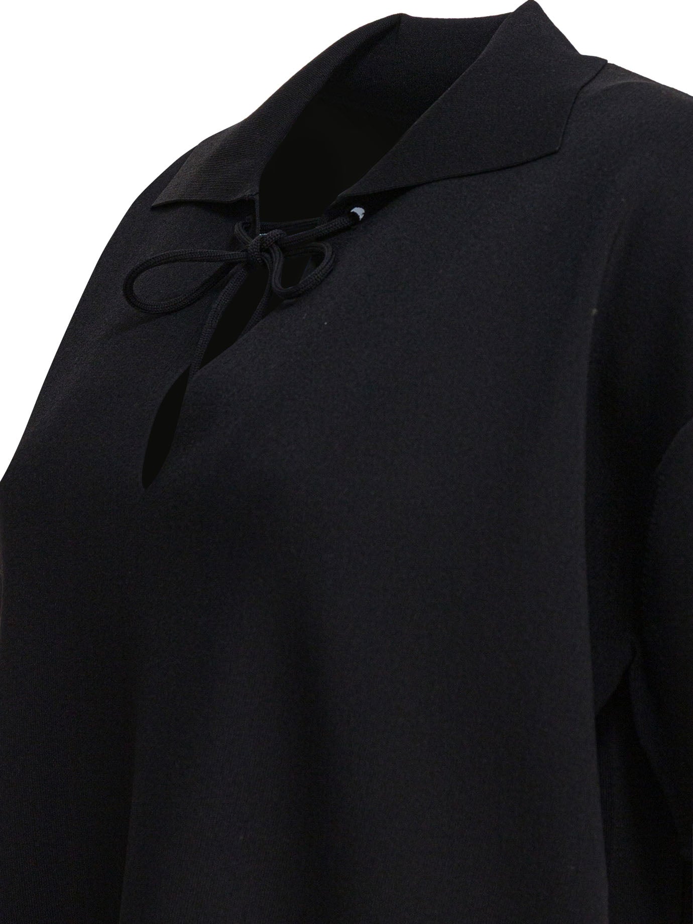 BLACK POLYAMIDE TOP Max Mara