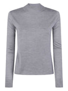 "FALESIA" SILKY TURTLE NECK SWEATER Max Mara