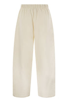 FILOVIA - SILK AND COTTON FLEECE TROUSERS Max Mara