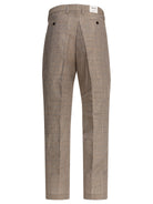 WOOL BROWN TROUSERS NN07
