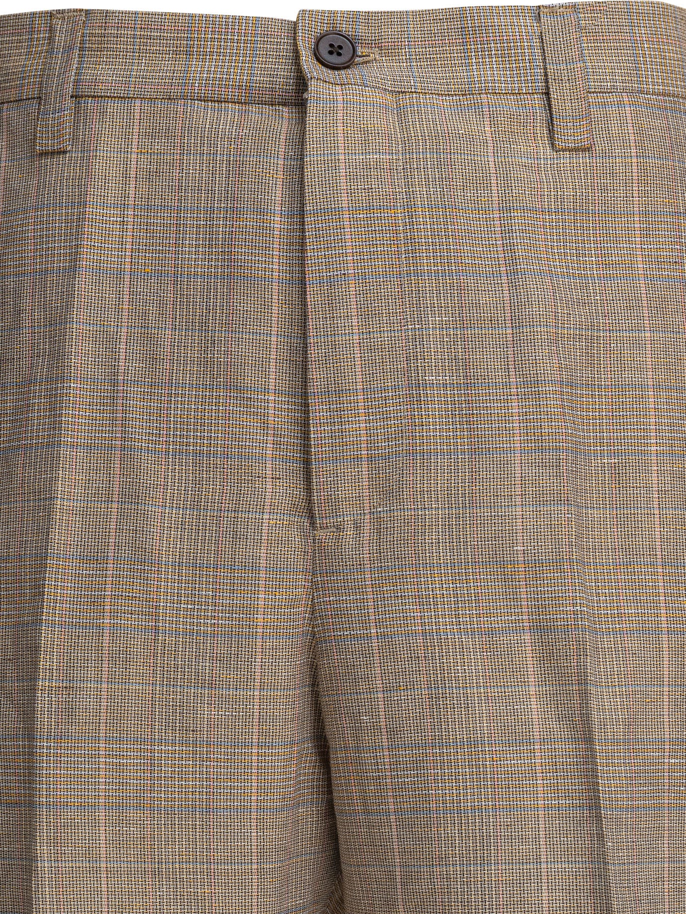 WOOL BROWN TROUSERS NN07