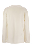 BERMA - SILK AND COTTON SWEATSHIRT Max Mara