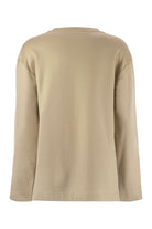 BERMA - SILK AND COTTON SWEATSHIRT Max Mara