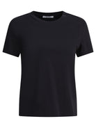 BLACK COTTON T-SHIRT Max Mara BLACK XS