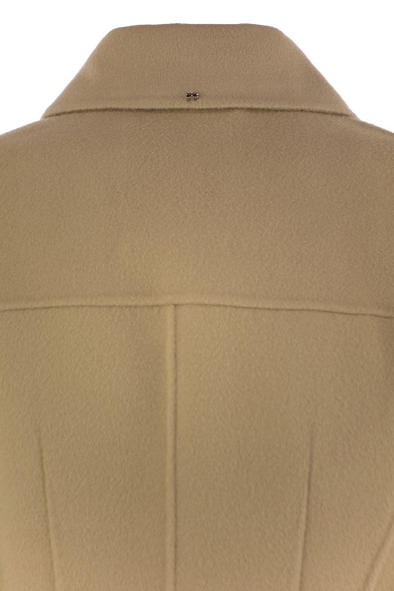 EGEO - TIGHT-FITTING WOOL CABAN MAX MARA SPORTMAX