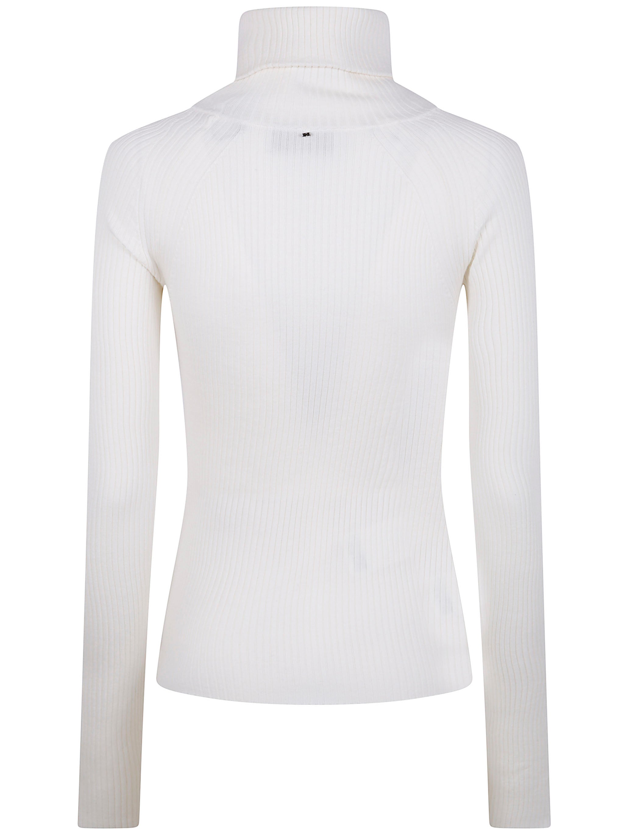 PINNA - HIGH-NECK JUMPER WITH ZIP MAX MARA SPORTMAX