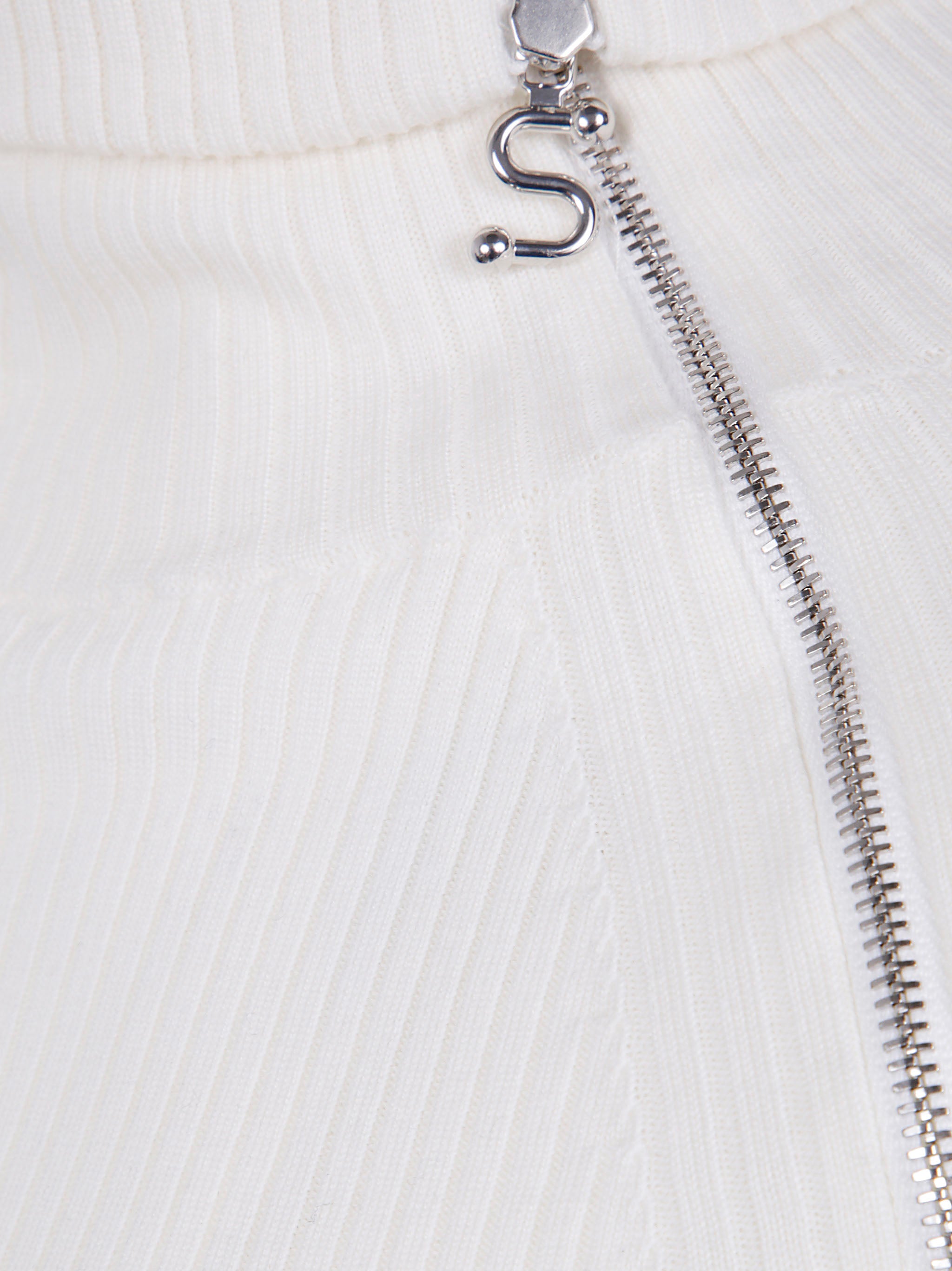PINNA - HIGH-NECK JUMPER WITH ZIP MAX MARA SPORTMAX