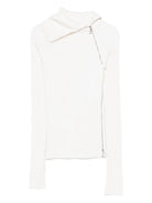 PINNA - HIGH-NECK JUMPER WITH ZIP MAX MARA SPORTMAX