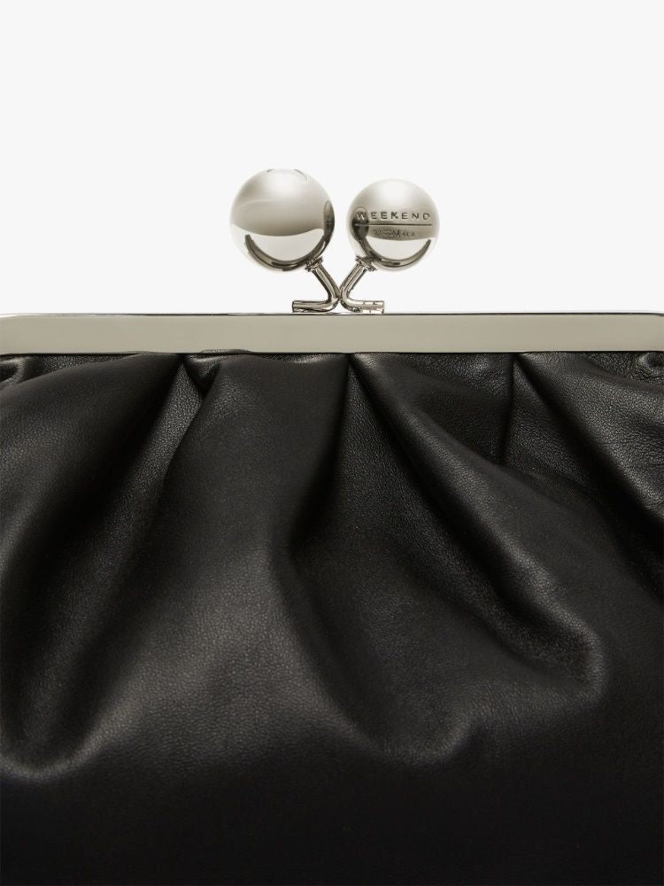 CUBICO - MEDIUM PASTRY BAG IN NAPPA LEATHER WEEKEND MAX MARA