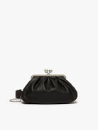 CUBICO - MEDIUM PASTRY BAG IN NAPPA LEATHER WEEKEND MAX MARA BLACK ONE SIZE