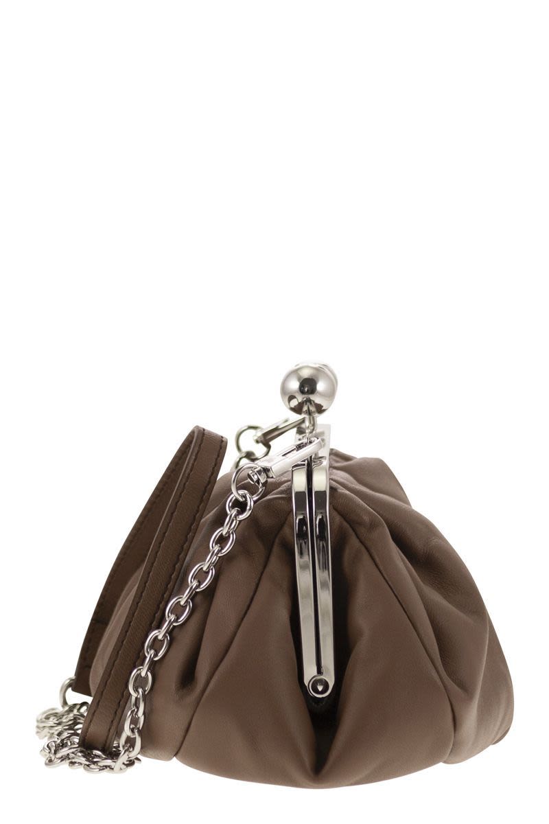 PRATI - LEATHER PASTRY BAG WEEKEND MAX MARA