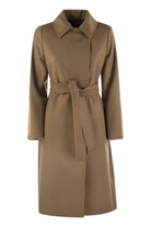 BCOLLAG - WOOL COAT Max Mara CAMEL 36