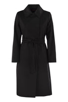 BCOLLAG - WOOL COAT Max Mara BLACK 44