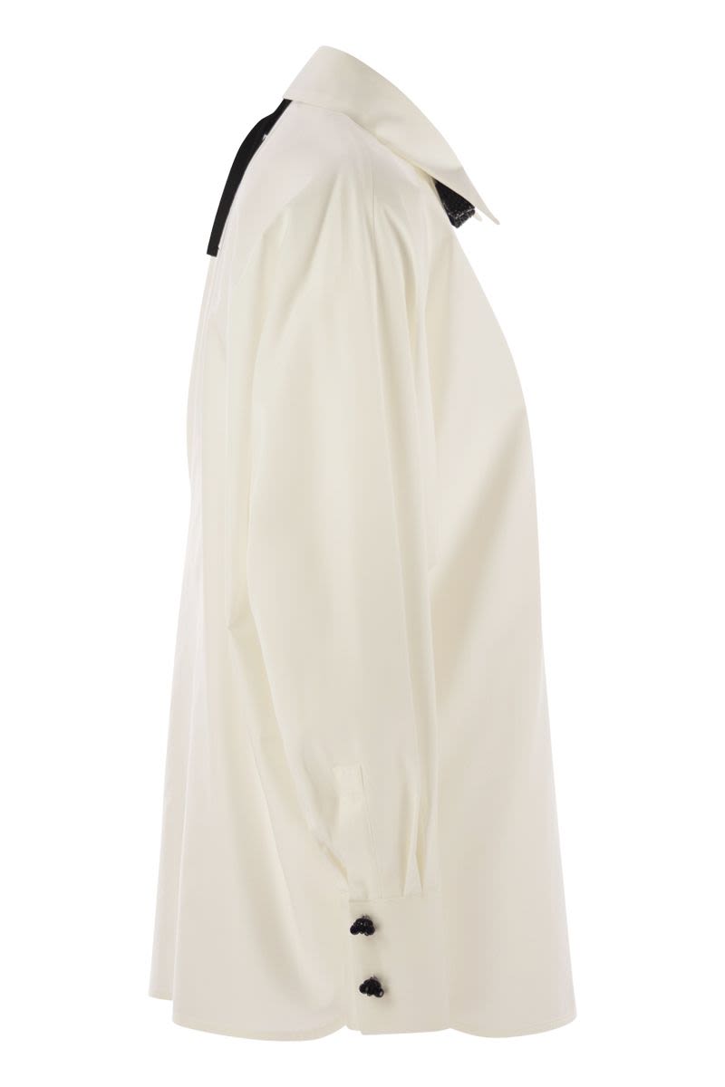 ROLL - COTTON AND SILK POPLIN SHIRT Max Mara