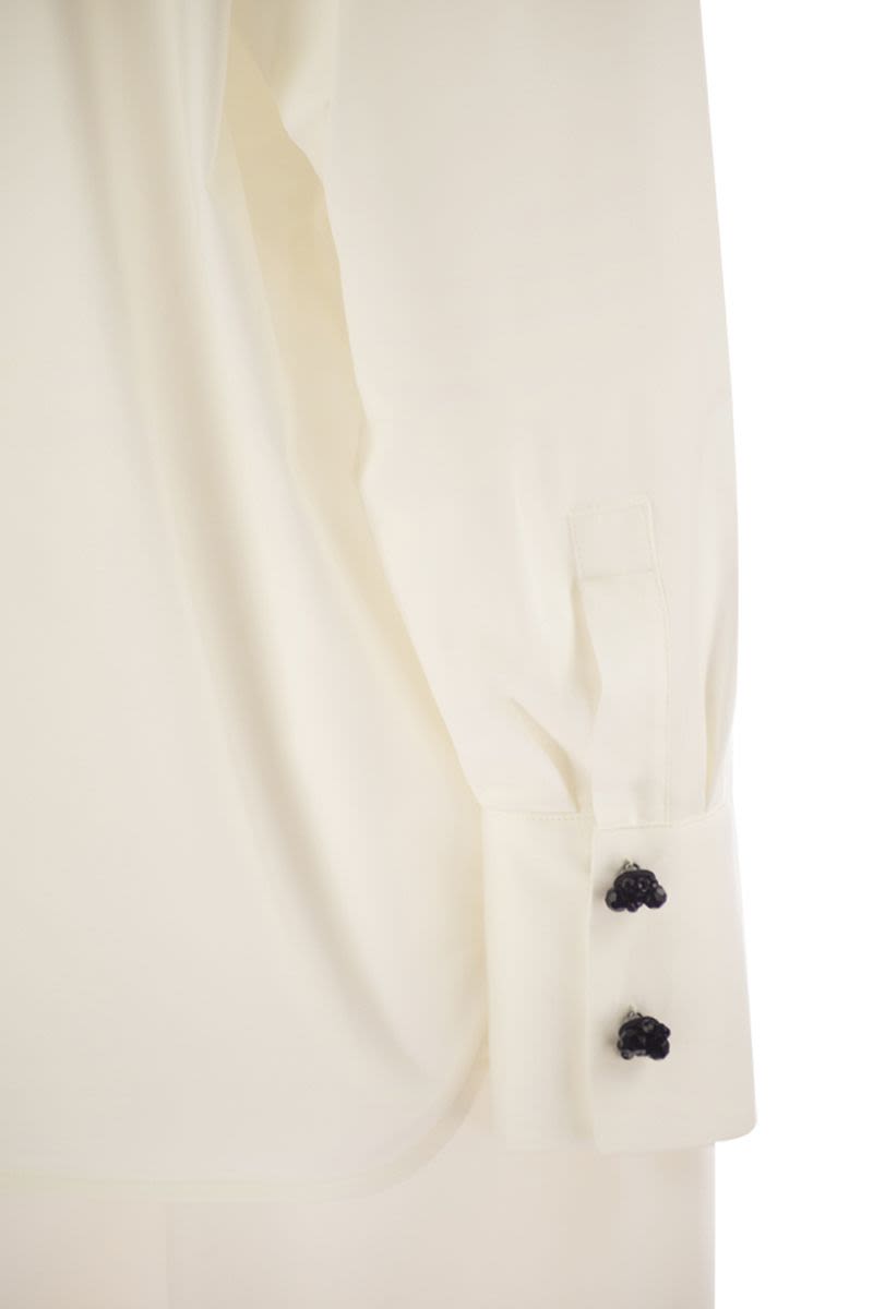 ROLL - COTTON AND SILK POPLIN SHIRT Max Mara