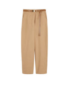 BLEU TROUSER CAMEL MAX MARA STUDIO CAMEL 40