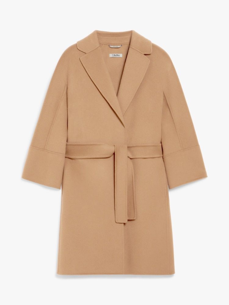 ARONA - VIRGIN WOOL COAT S MAX MARA CAMEL 36