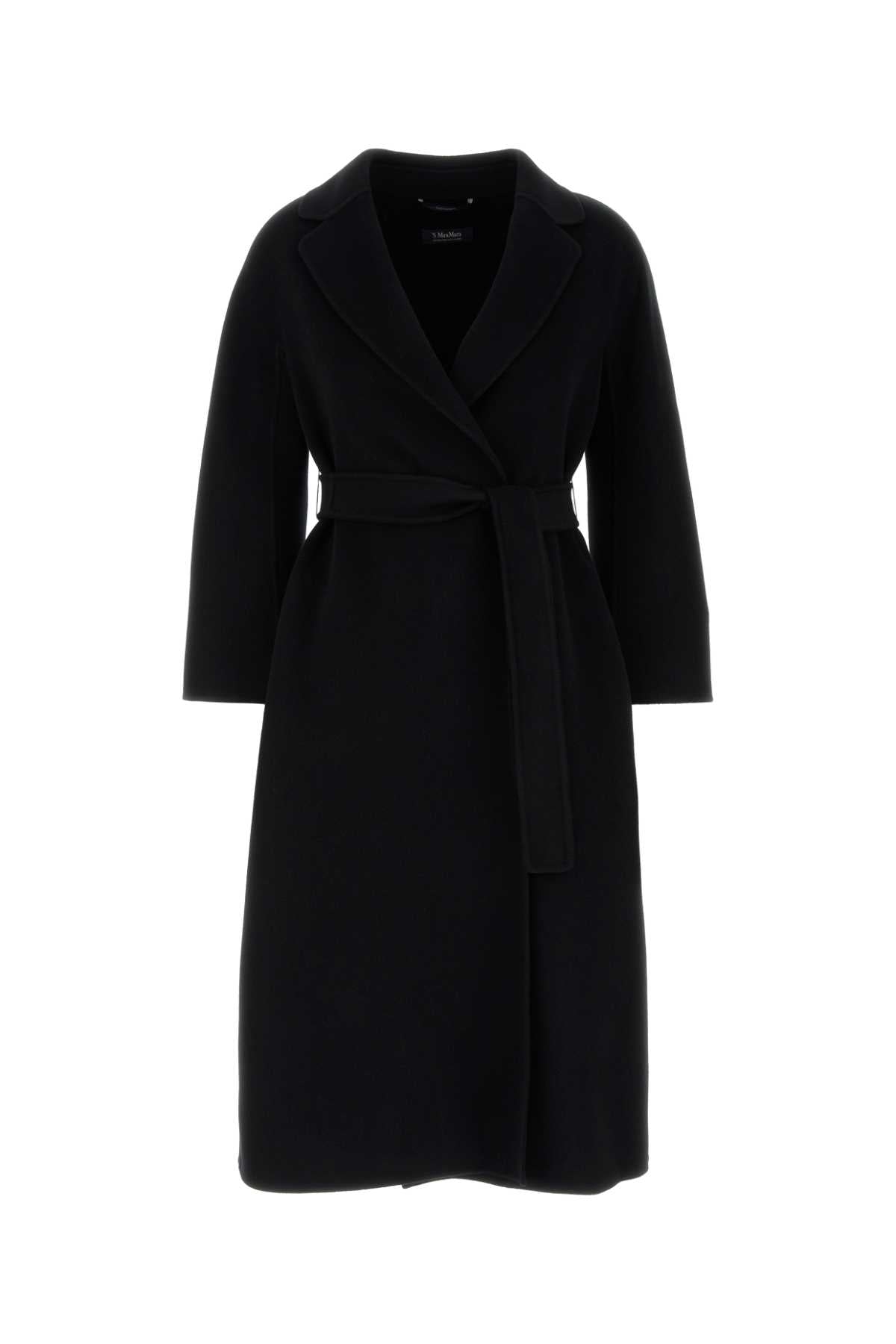 ESTURIA - WOOL COAT S MAX MARA BLACK 44
