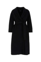 ESTURIA - WOOL COAT S MAX MARA BLACK 44