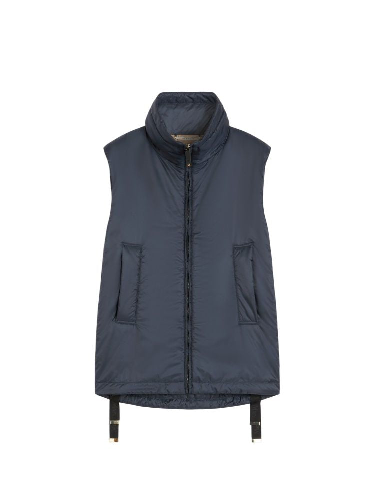 GREENVE SLEEVELESS PUFFER NAVY MAX MARA THE CUBE NAVY 42