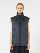 GREENVE SLEEVELESS PUFFER NAVY MAX MARA THE CUBE
